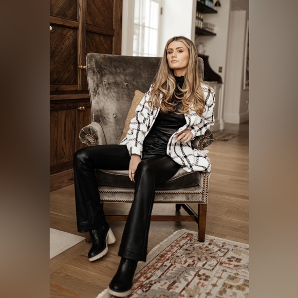 BOHME - Kancan Vegan Leather Pant in Black - Picture 6 of 11